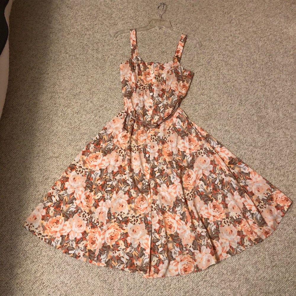 Eva Mendes Blush Sundress.